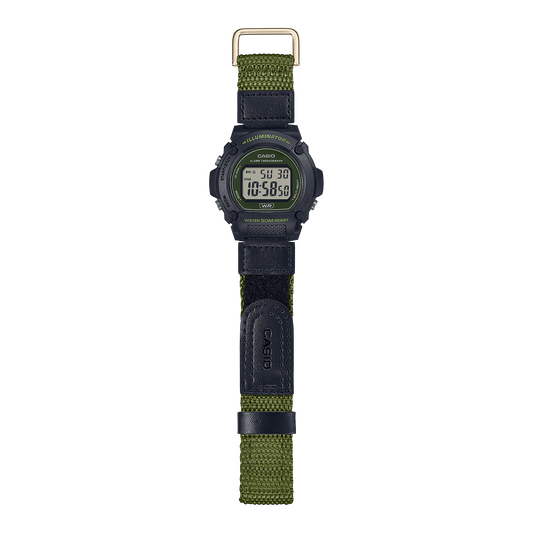 Casio Basic W-219HB-3AVEF heren horloge