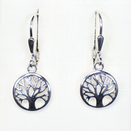 Zilveren Kids wensboom hangoorbellen 666854