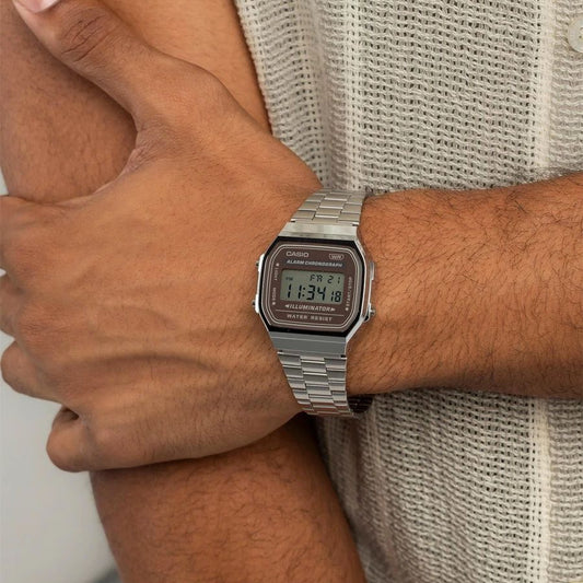 Casio Vintage A168WA-5AYES horloge