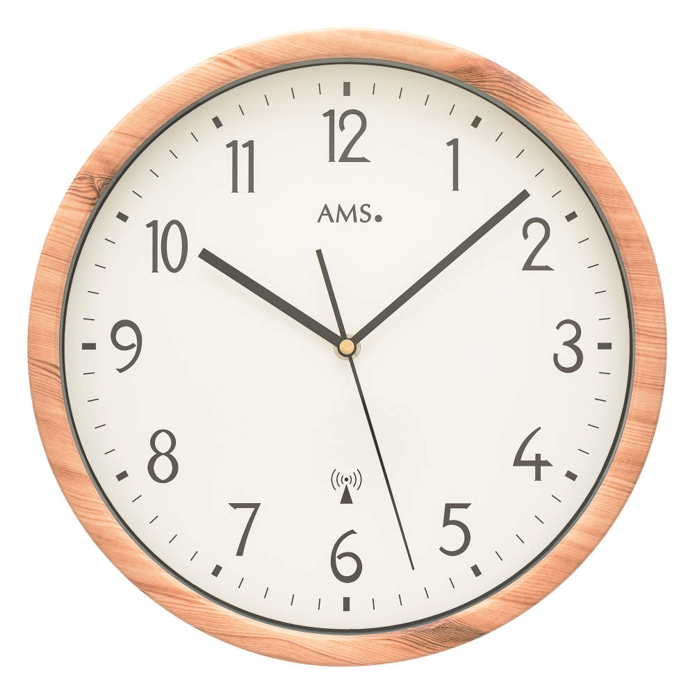Radiogestuurde wandklok AMS 01-5576