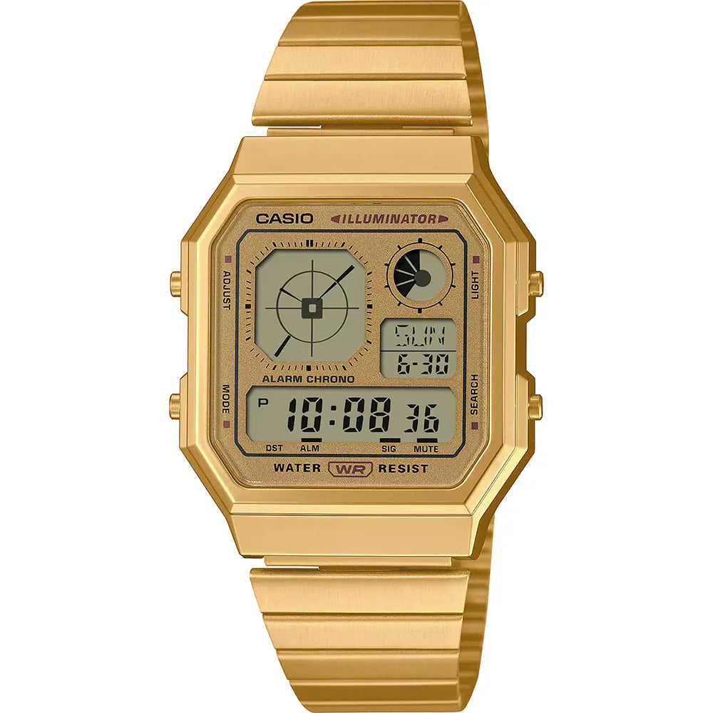 Casio Unisex analoog-digitaal kwarts horloge Casio vintage Casio Unisex analoog-digitaal kwarts horloge Casio vintage
