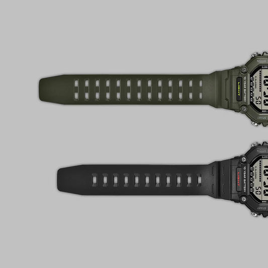 Casio horloge AE-1600HX-3AVEF digitaal groen