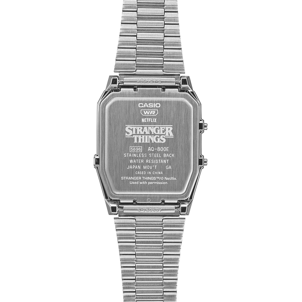 Casio Vintage AQ-800EST-1AER X Stranger Things Horloge