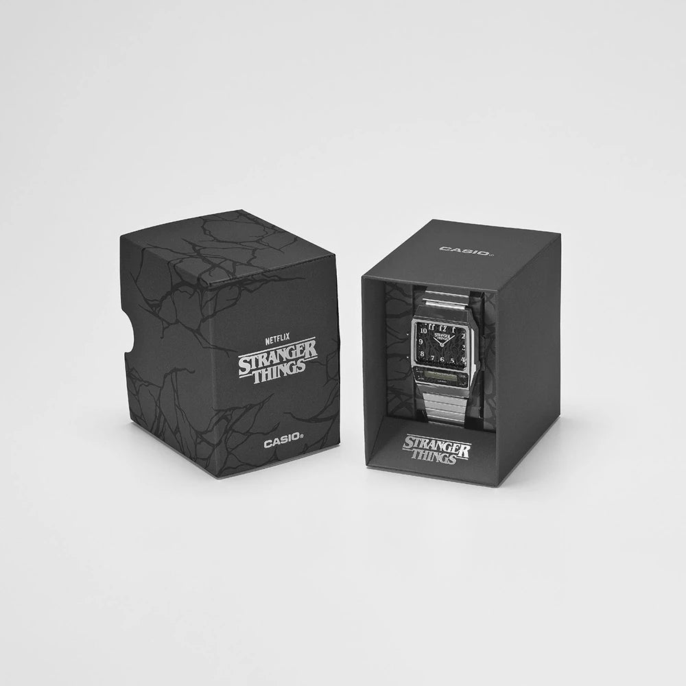 Casio Vintage AQ-800EST-1AER X Stranger Things Horloge