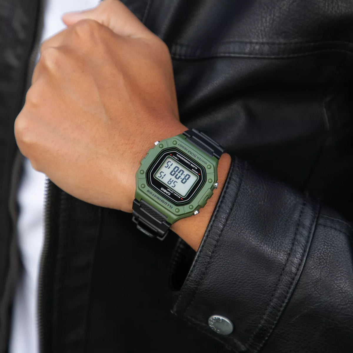 Casio Basic W-218H-3AVEF horloge