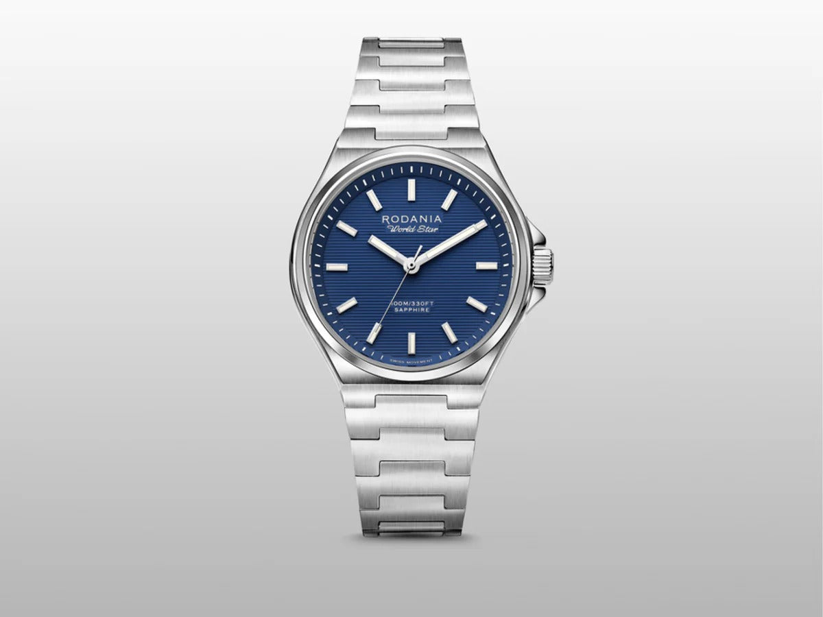 Rodania Worldstar R74002 Blue Dial