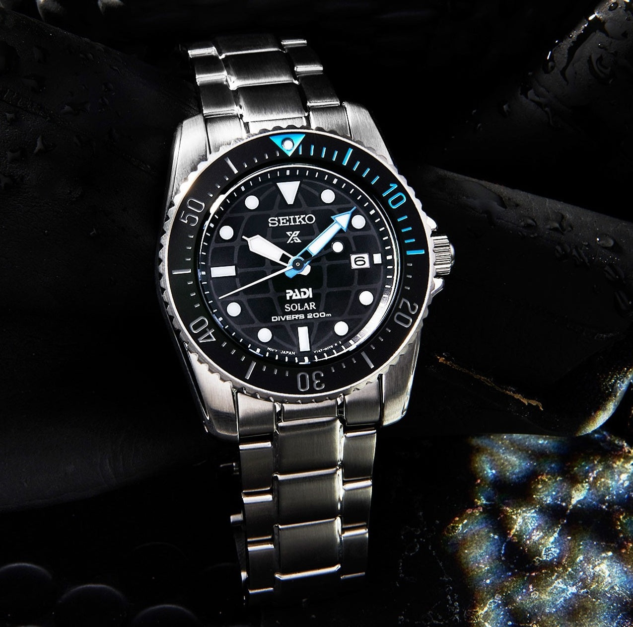 Seiko heren horloge Prospex PADI solar SNE575P1