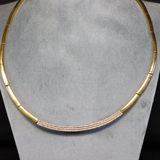 Naiomy silver 18karaat vergulde zilveren ketting N0M65