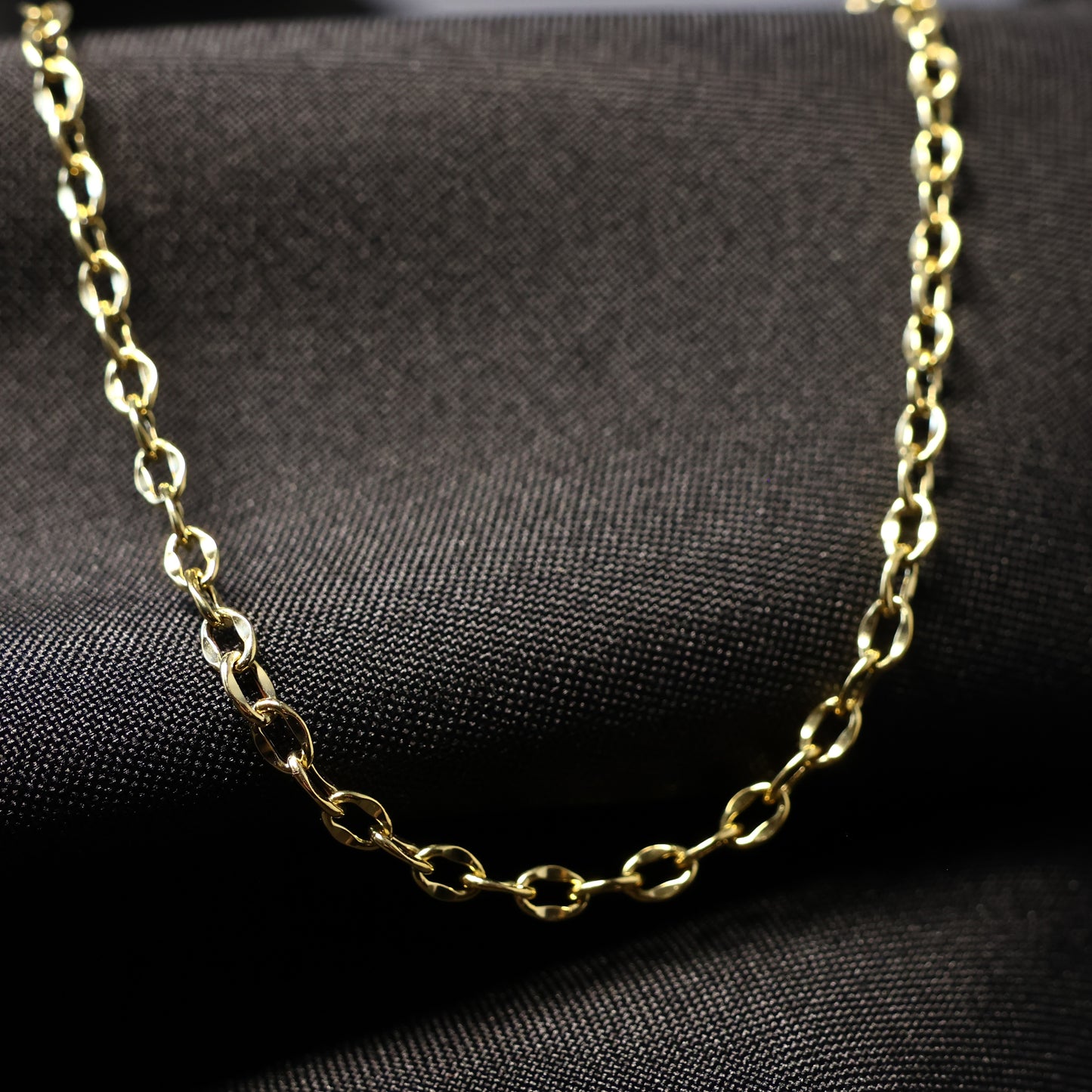 Ketting geel goud 18 karaat 068303/45
