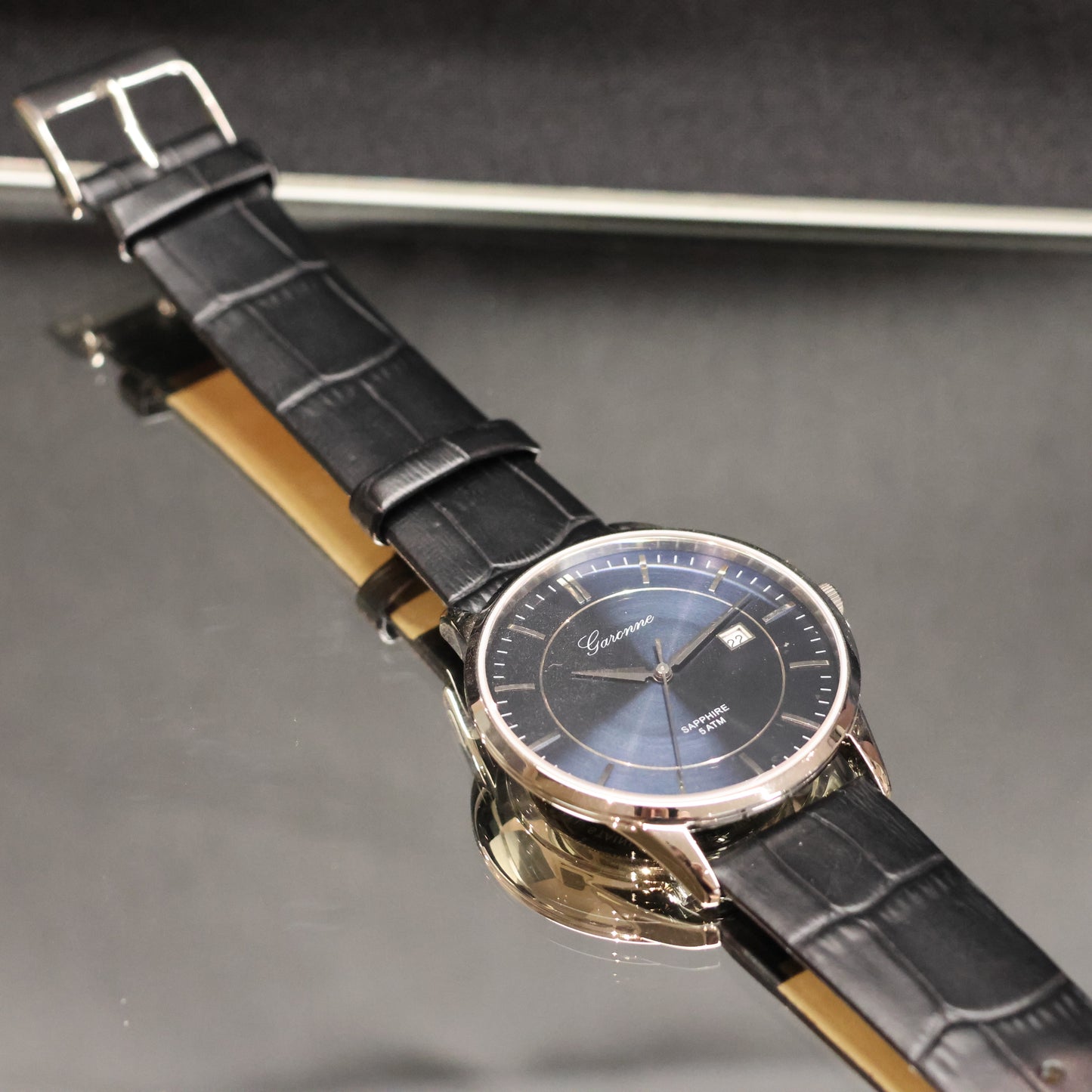 Garonne Quartz heren horloge RQ22Q143