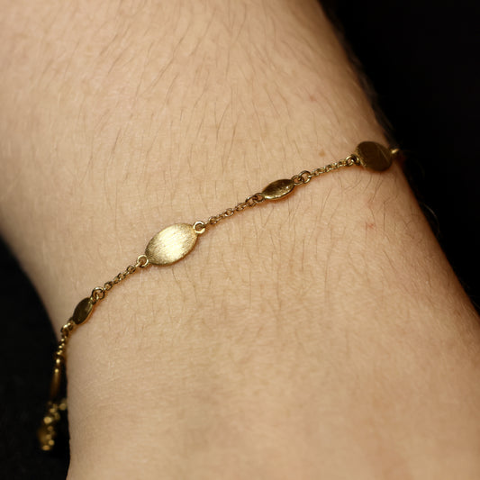 18KT gouden armband 057274