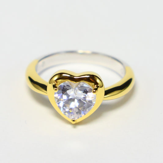 Naiomy Silver zilveren hartjes ring N5M67