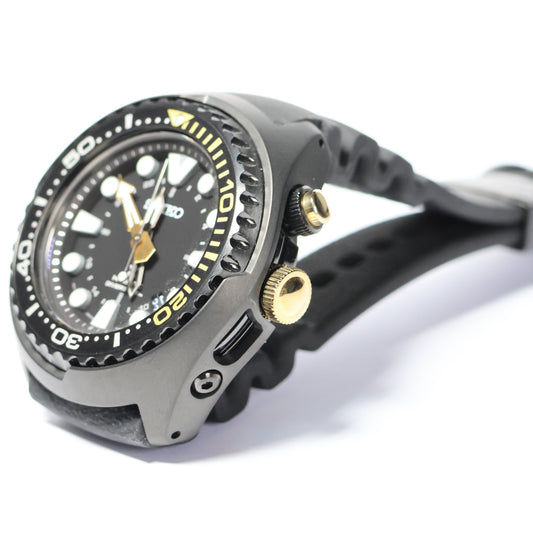 Seiko Prospex horloge SUN045P1 sea heren Kinetic GMT 200M Diver