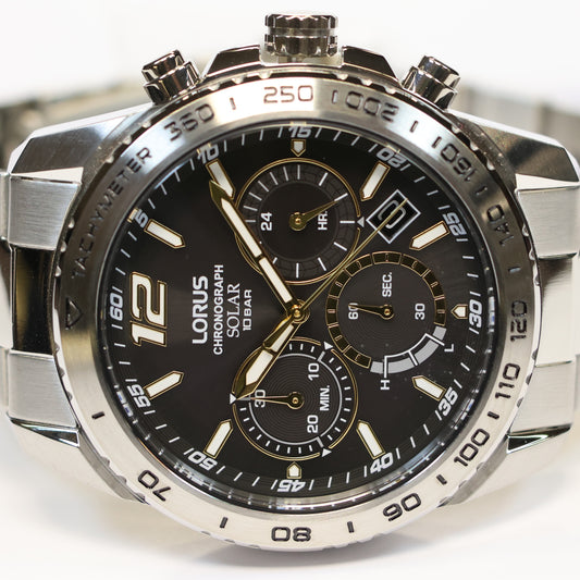Lorus Heren Solar chronograaf Horloge RZ509AX-9