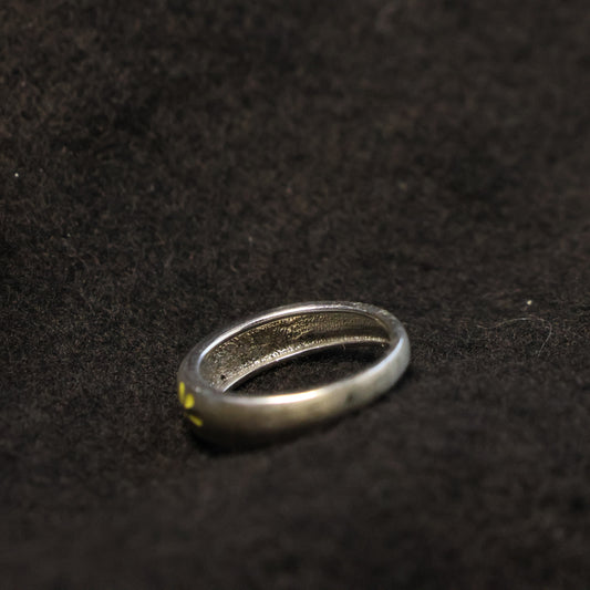 Zilveren Kids bloem ring 560101