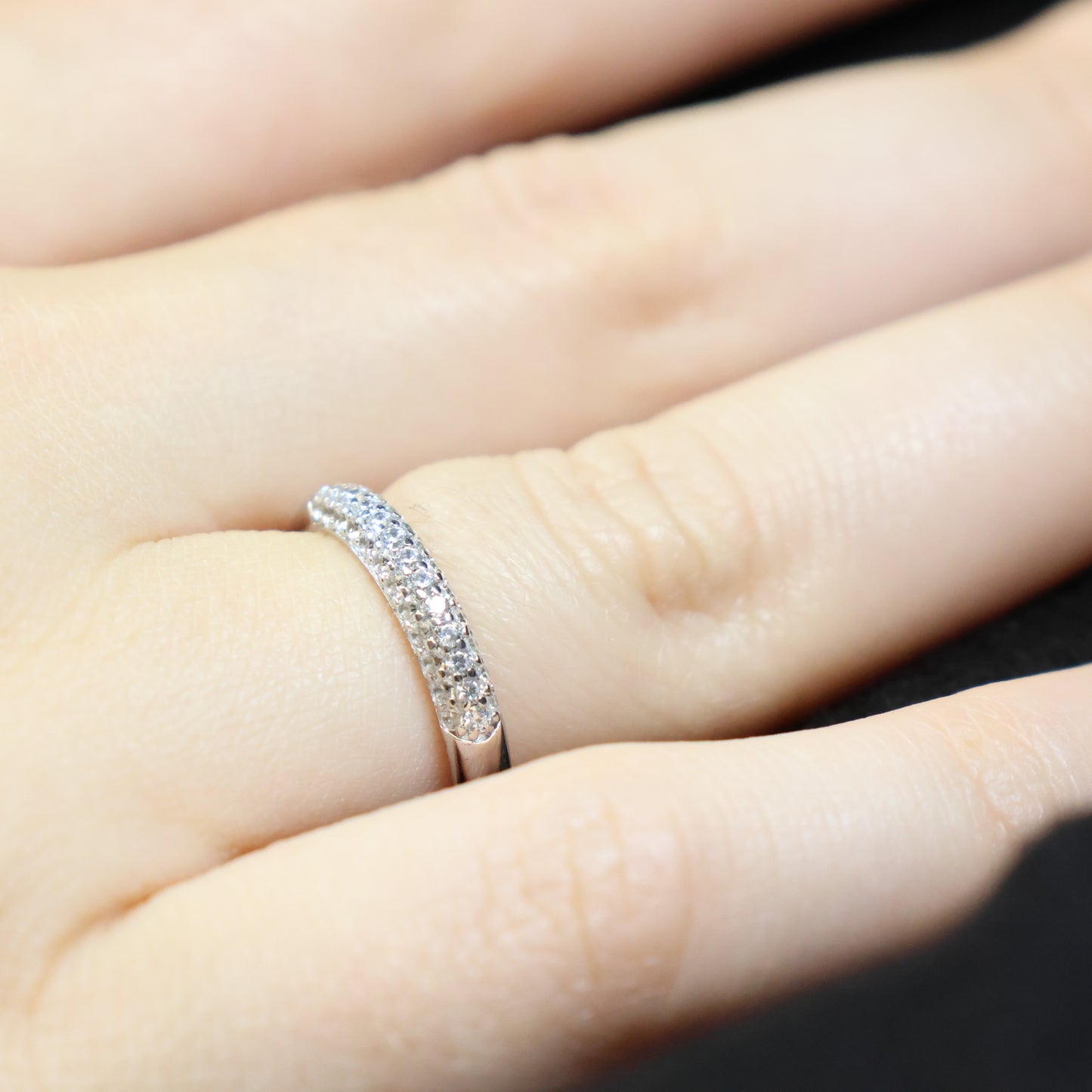 Naiomy Silver zilveren ring met zirconia steen N3W55