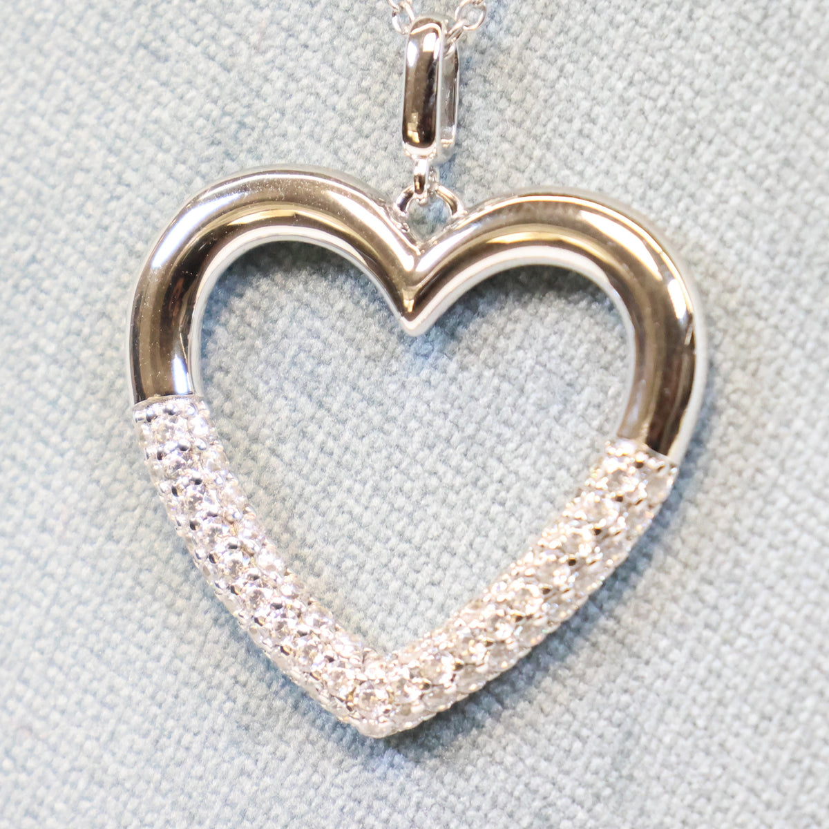 Naiomy Silver zilveren Halsketting met hartje N5E61