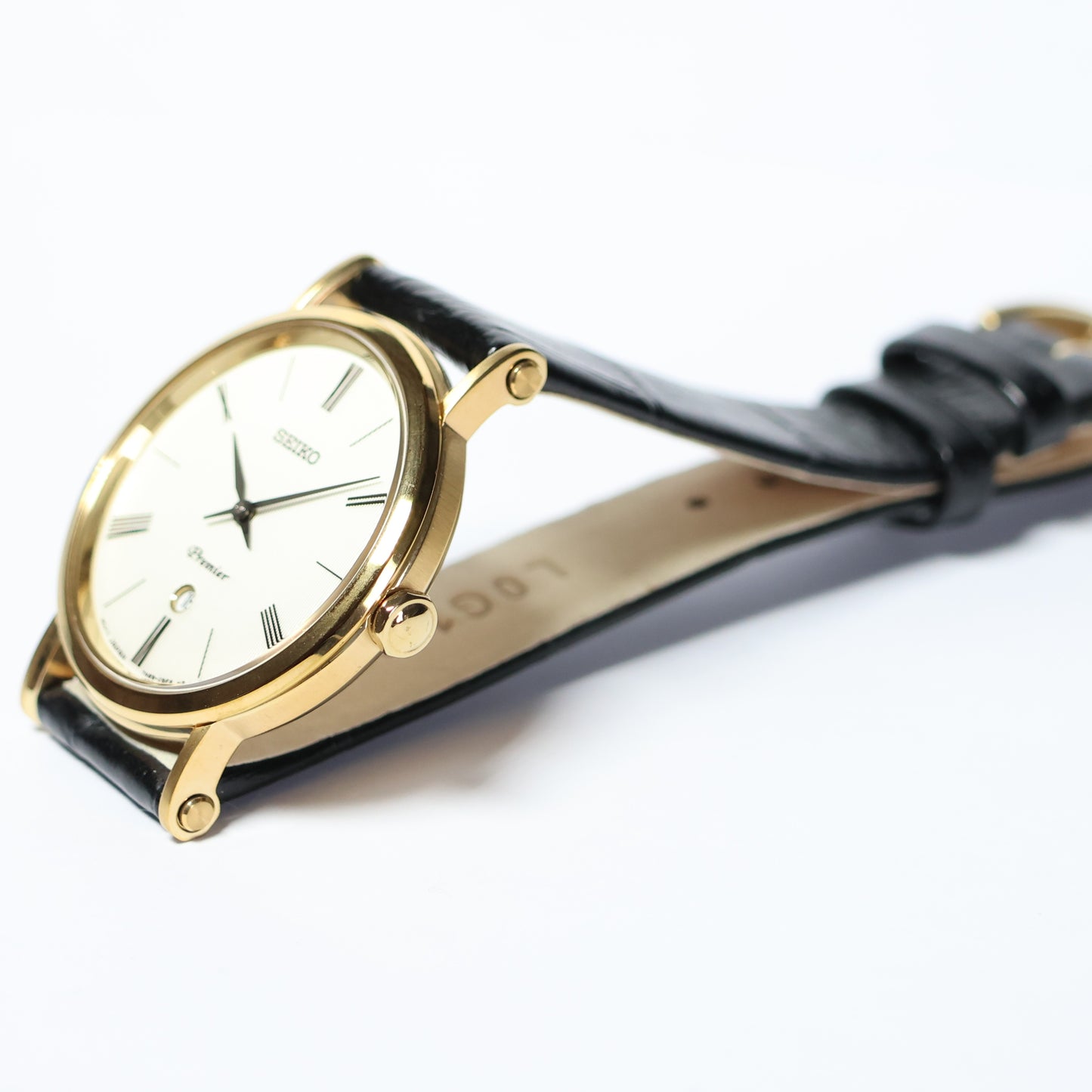 Seiko horloge SXB432P1 Premier dames quartz roman wit