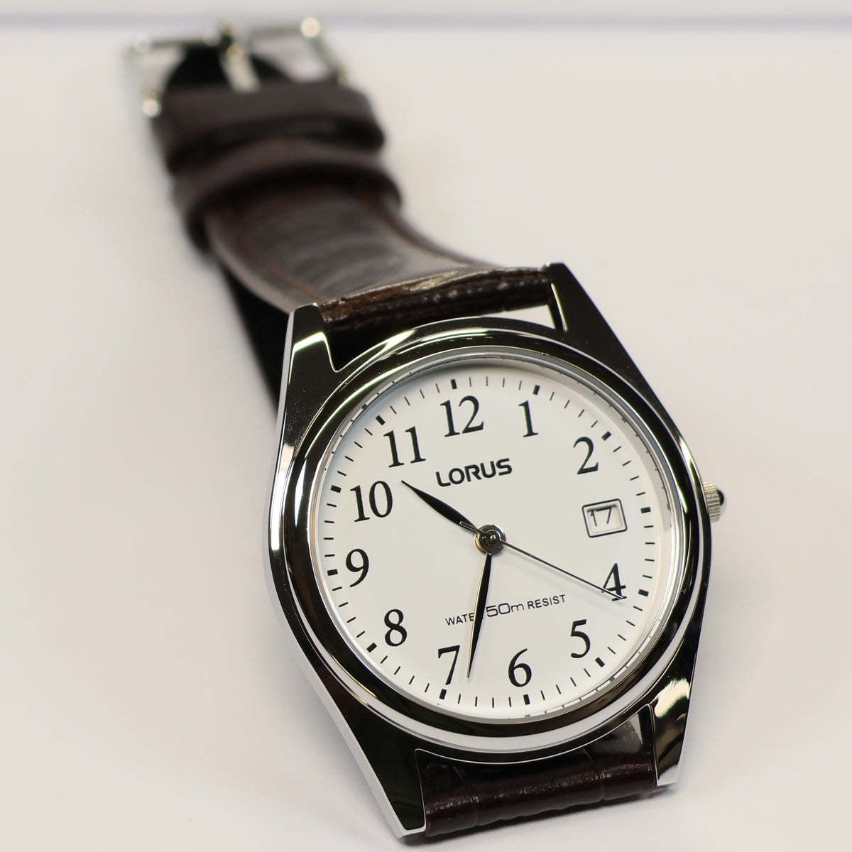 Lorus RS965BX-9 herenhorloge dresswatch leren band