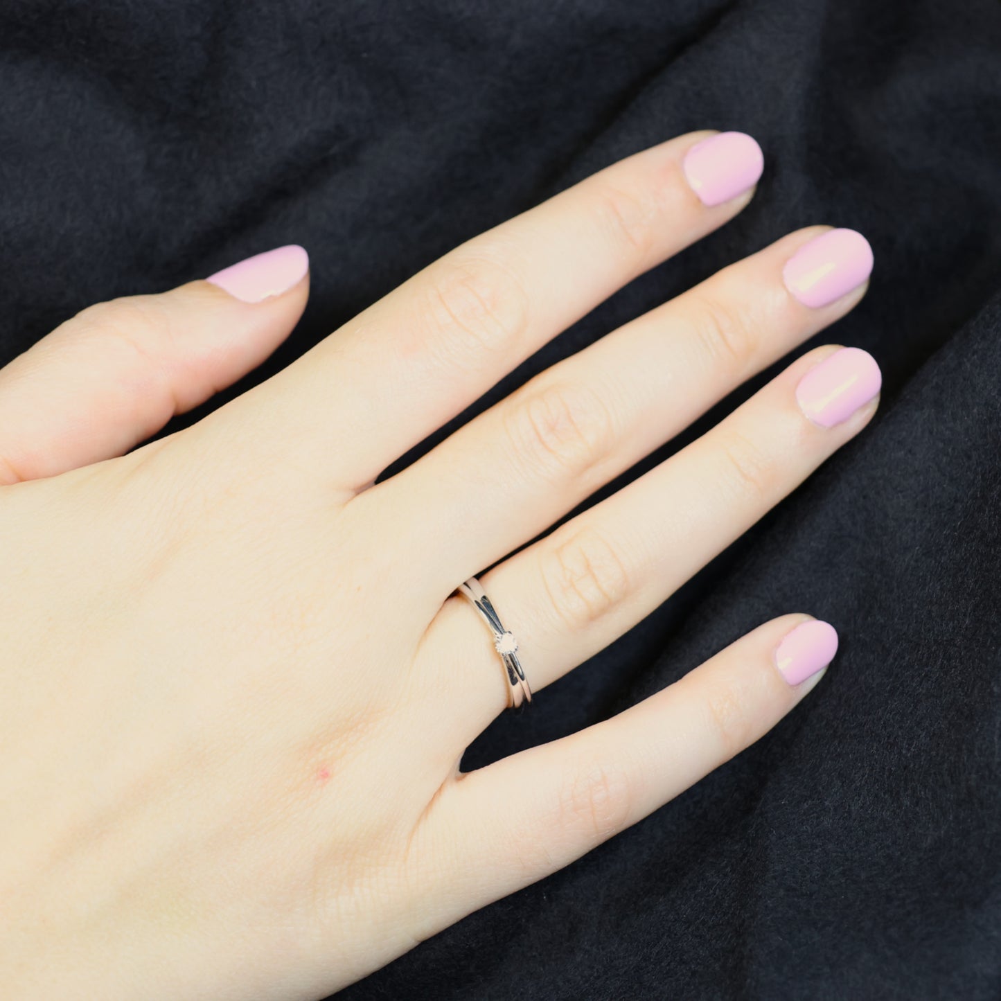 Naiomy Silver zilveren ring met zirconia steen N4K57