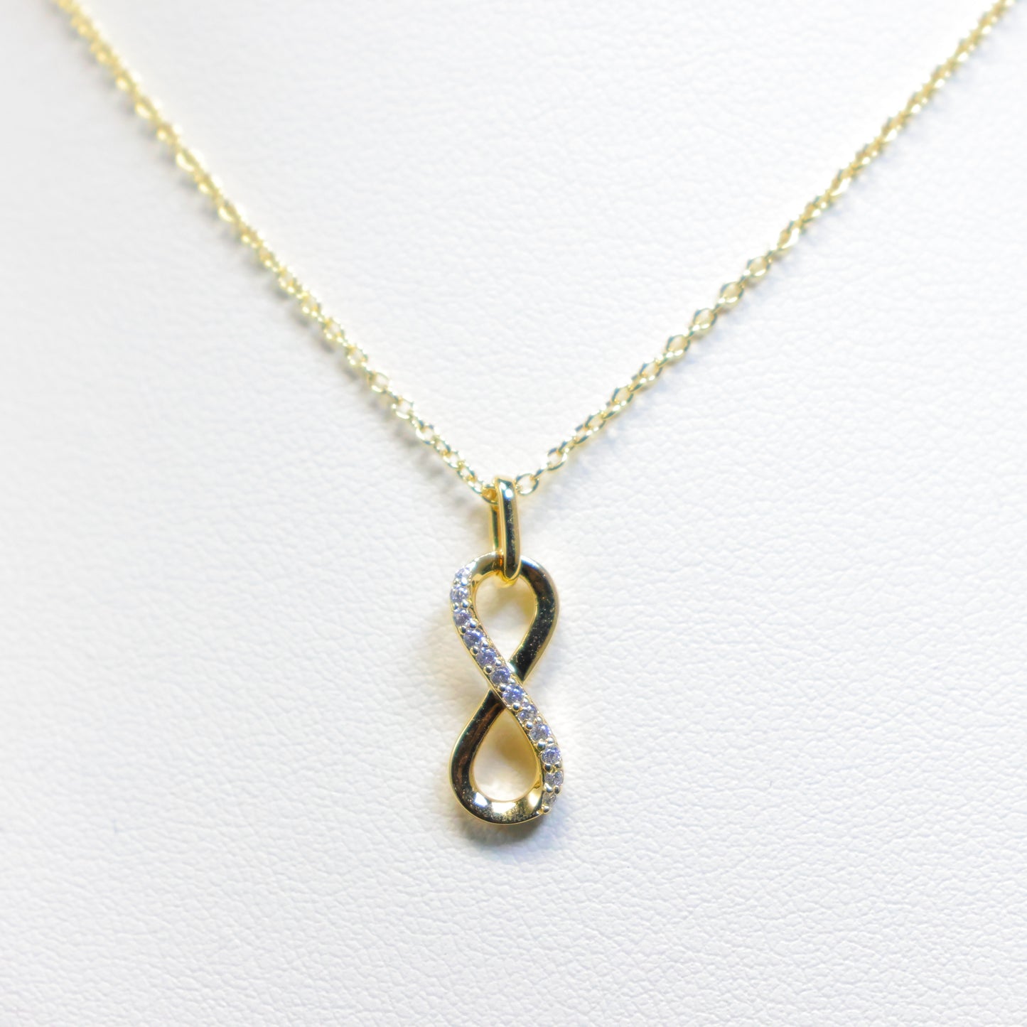 Naiomy zilveren ketting met infinity hanger N5G58