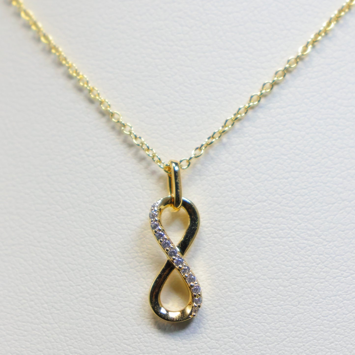 Naiomy zilveren ketting met infinity hanger N5G58