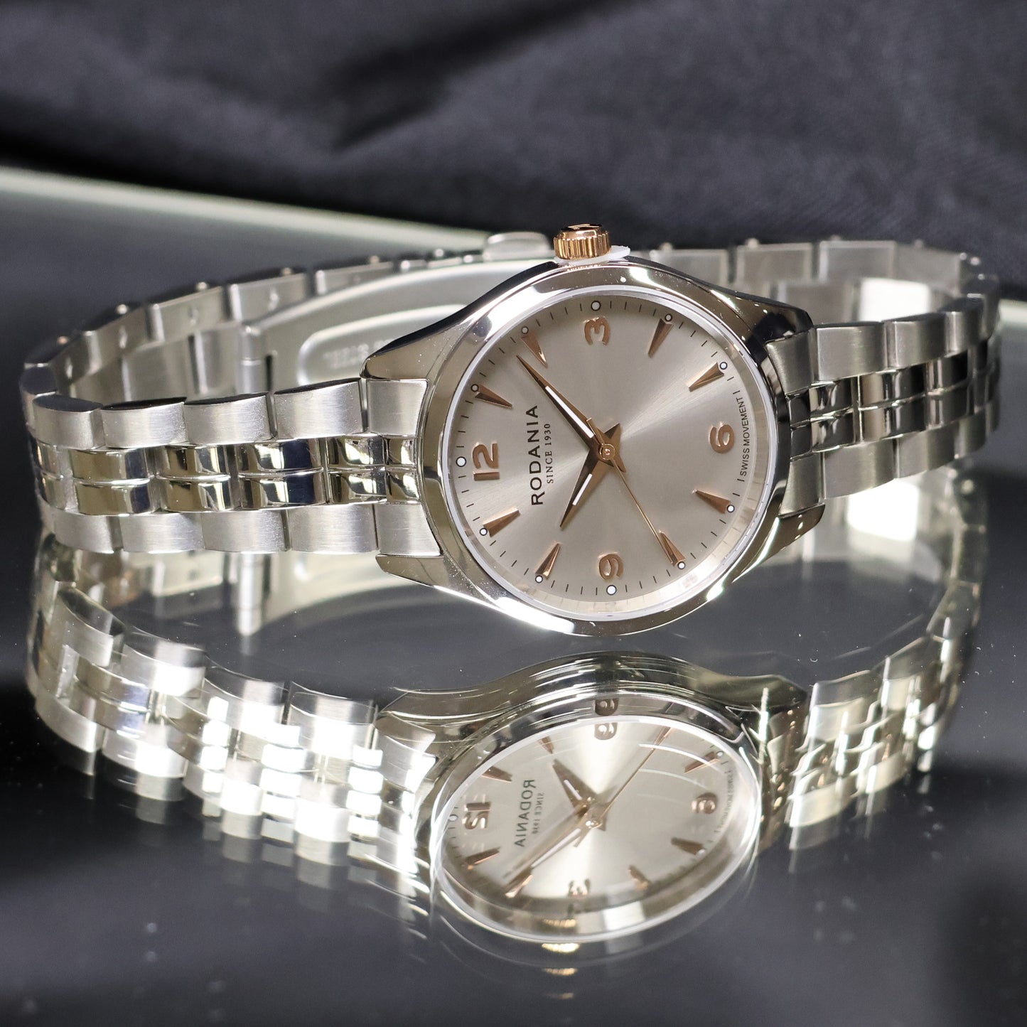Rodania Geneva R12012 Dames Horloge