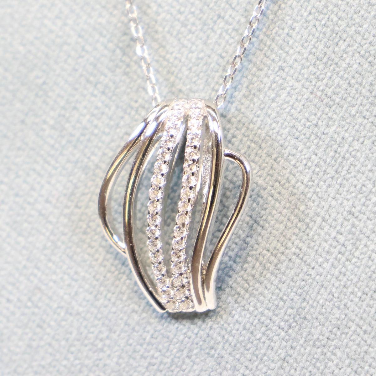 Naiomy silver zilveren ketting met hanger N4B54
