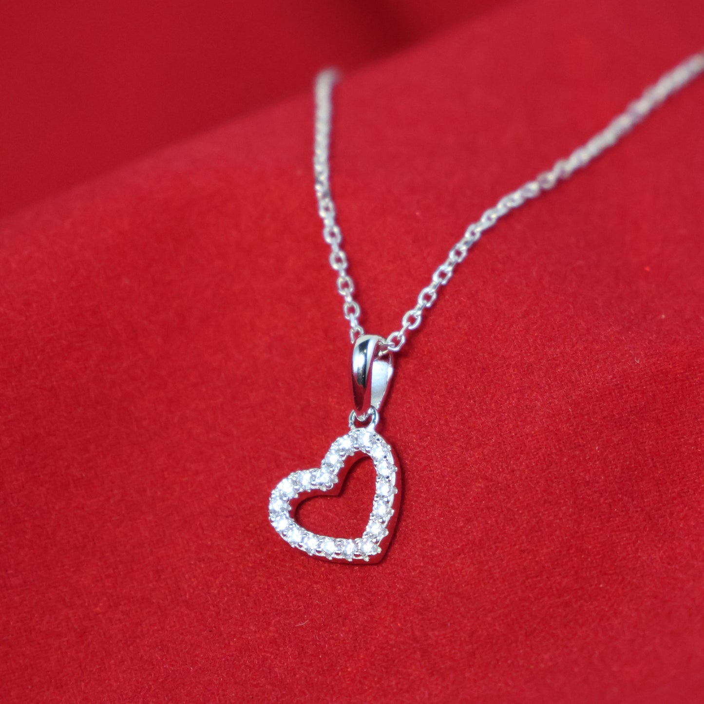 Naiomy Moments zilveren hartjes Ketting N2X62