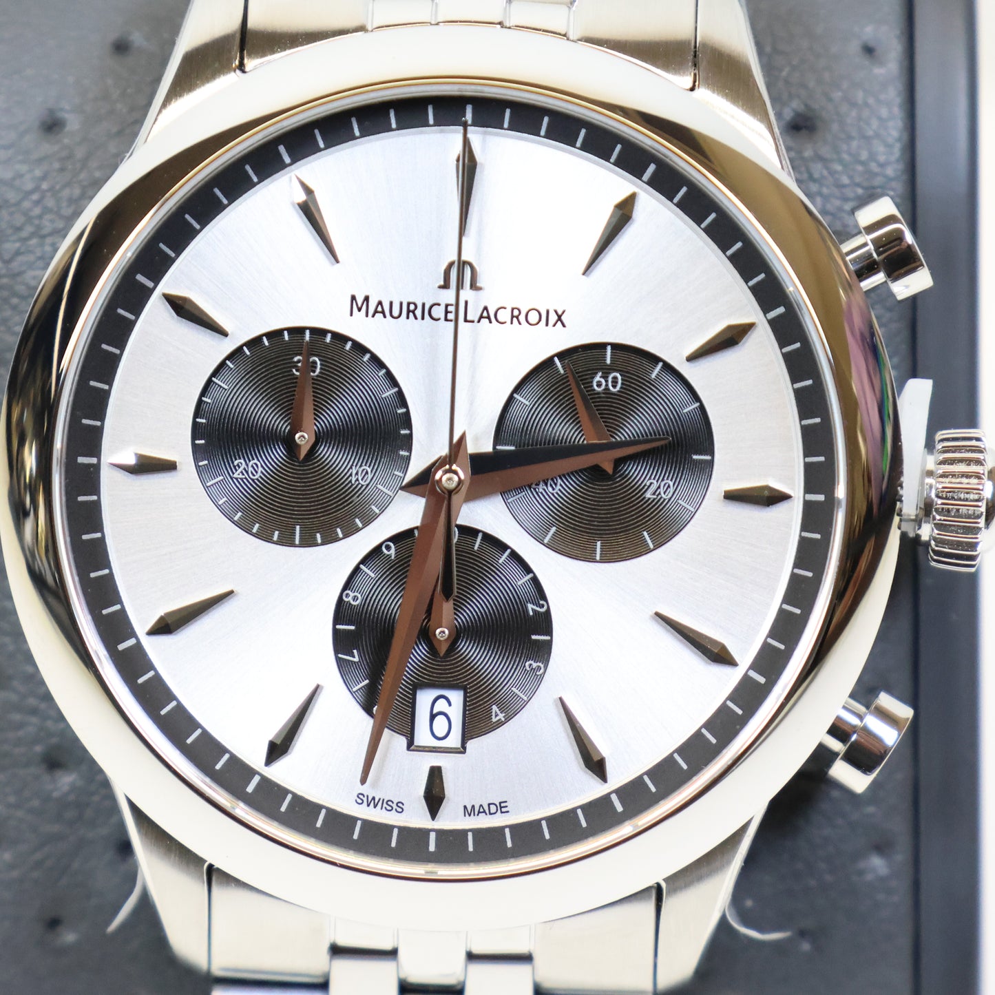 Maurice Lacroix 1975 Quartz Chronograph 40mm 751038-SS002-130-1