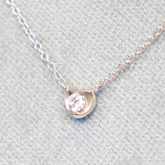 Naiomy Moments zilveren Halsketting met tussenstuk B0M02