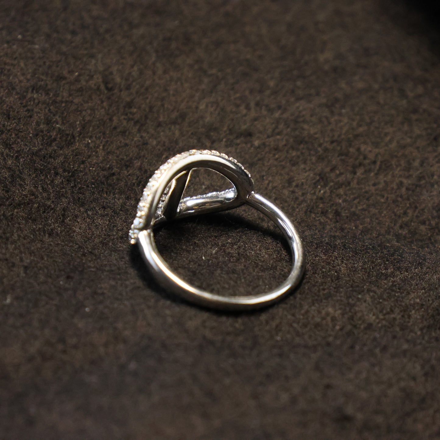 Outlet zilveren ring N4K01 maat: 58