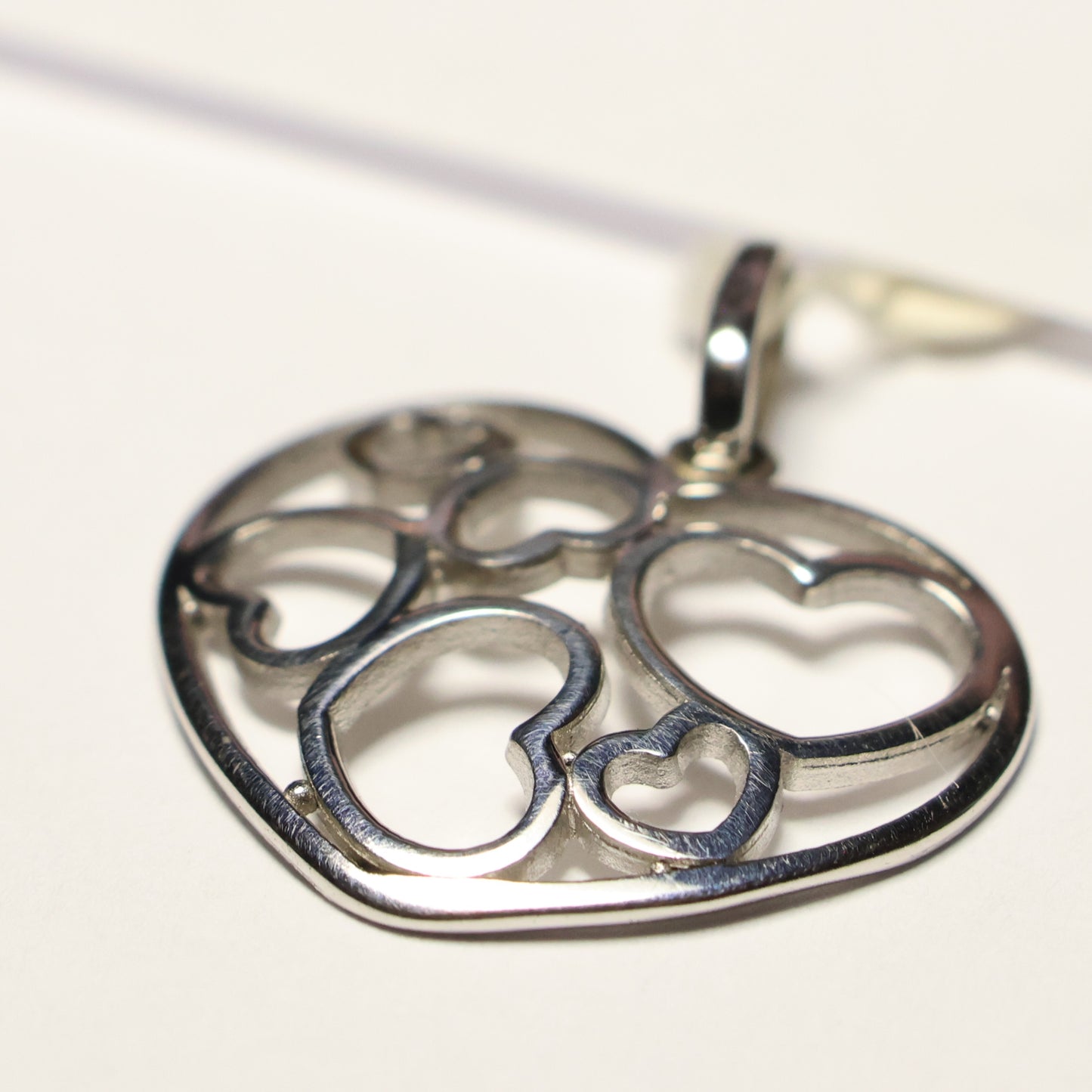 Tresor zilveren groot hart B522