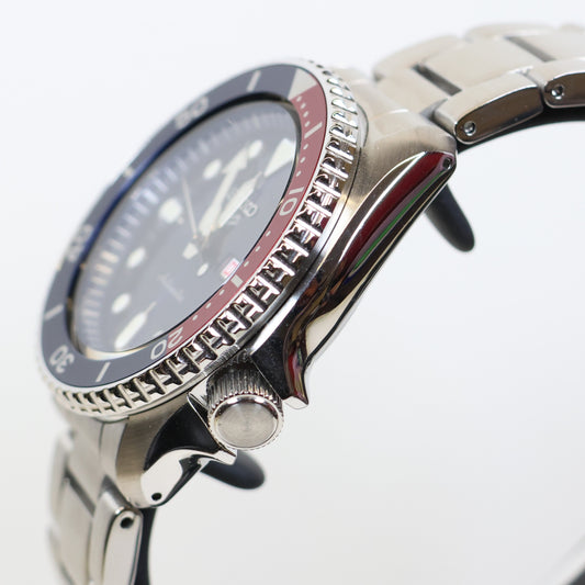 Seiko 5 Sports horloge SRPD53K1 automatic blue Pepsi dial