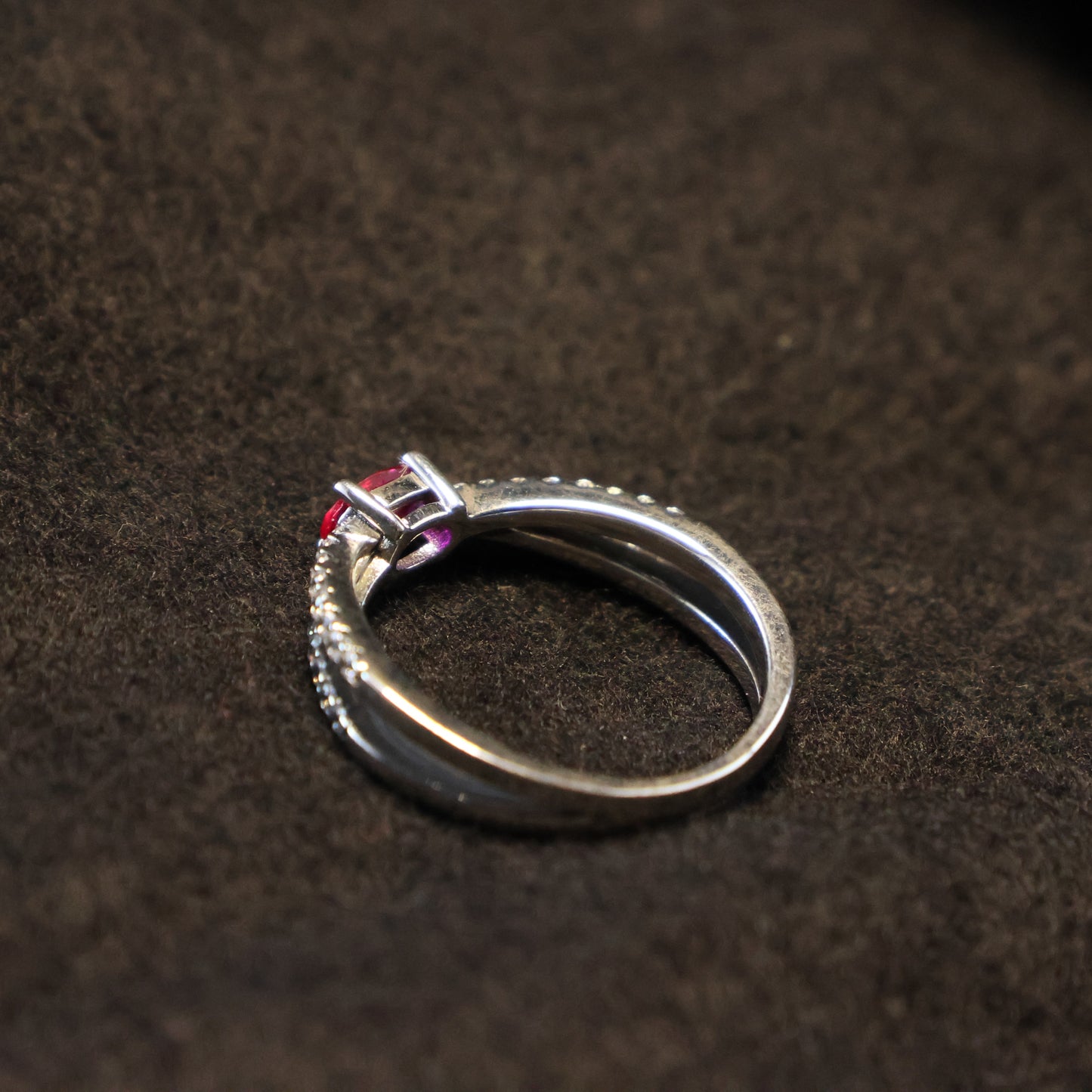 Outlet zilveren ring B0C04 maat: 56