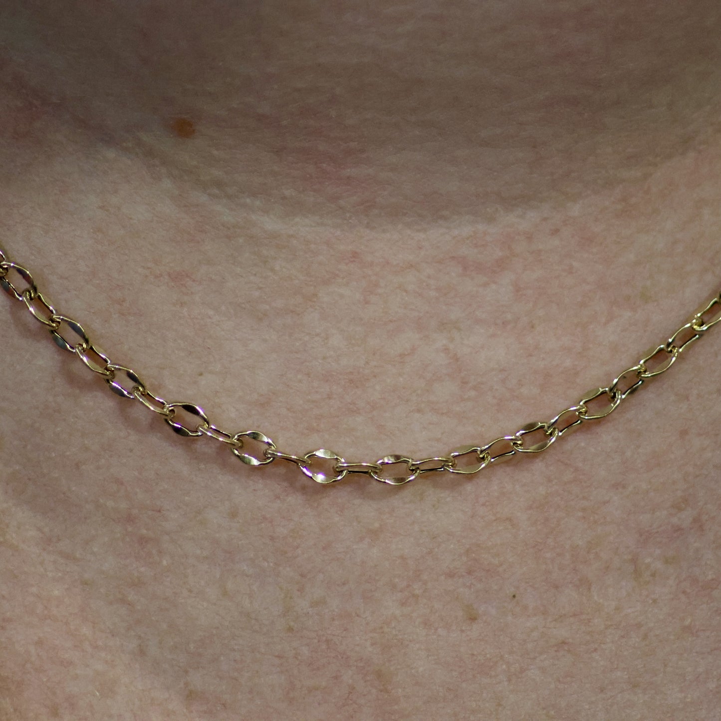 Ketting geel goud 18 karaat 068303/45