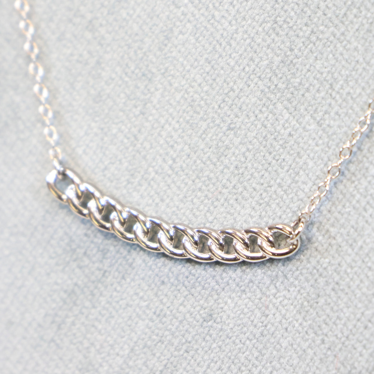 Naiomy Moments Zilveren Ketting met tussenstuk B0U08