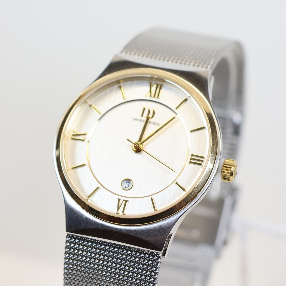 Danish Design dameshorloge IV65Q1240 bicolor milanese band