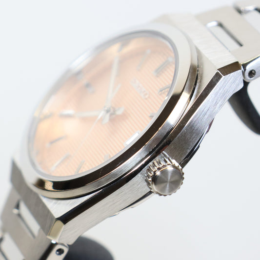 Seiko horloge dames SUR577P1 quartz pink dial