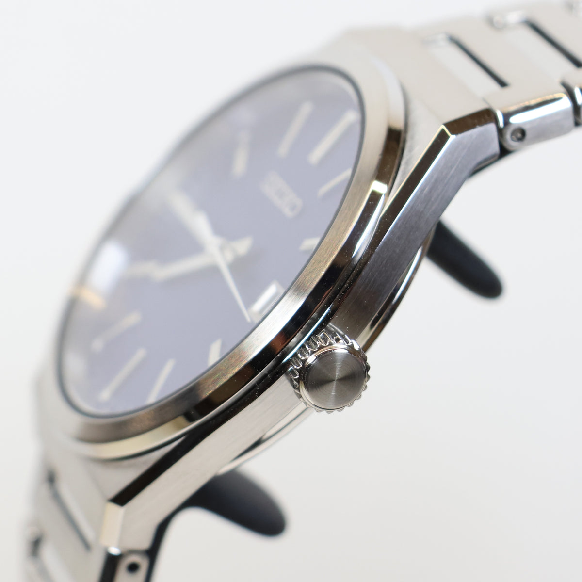 Seiko herenhorloge SUR555P1 quartz date blue dial