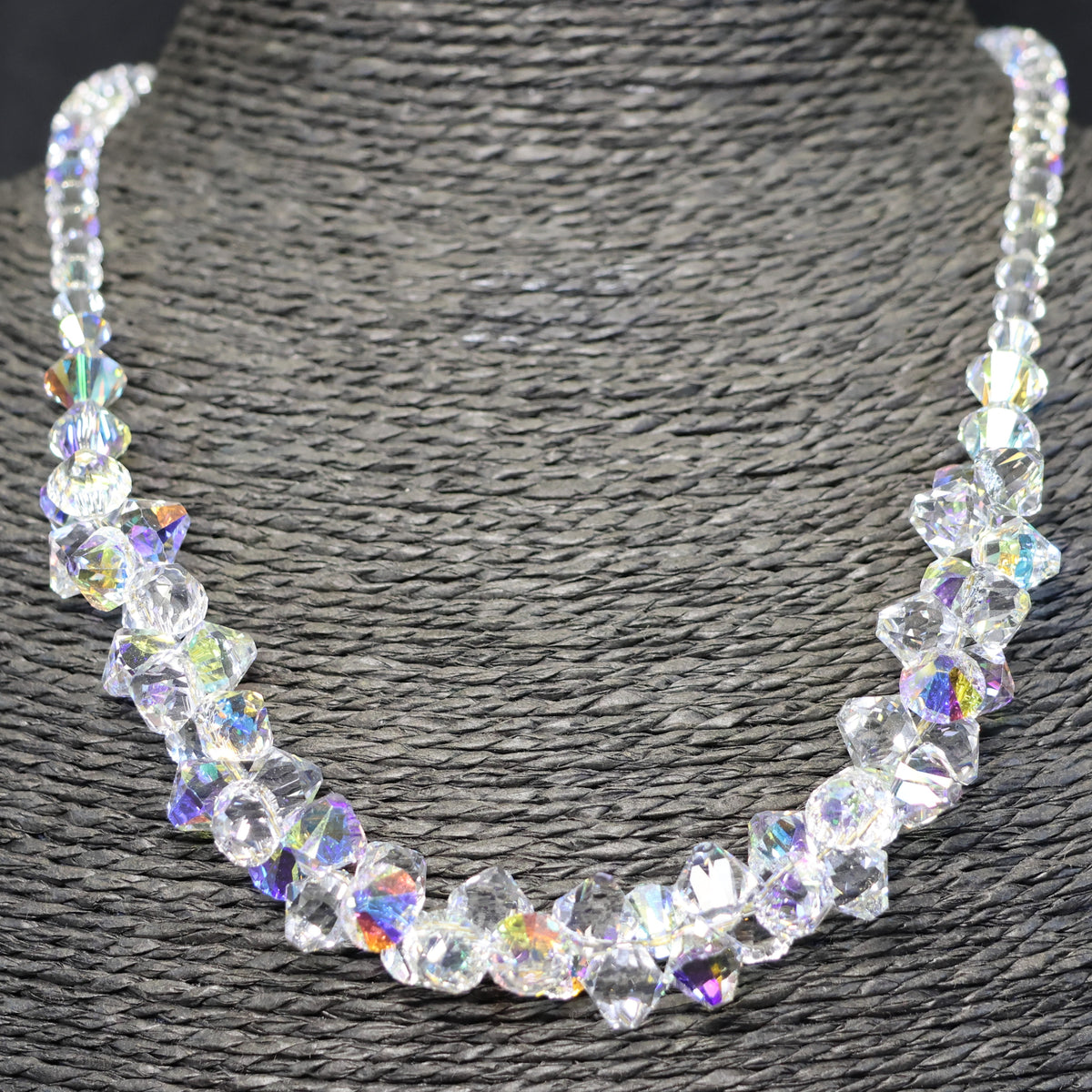 Spark 18karaat vergulde Zilveren Halsketting met Swarovski kristallen NEG63015301AB