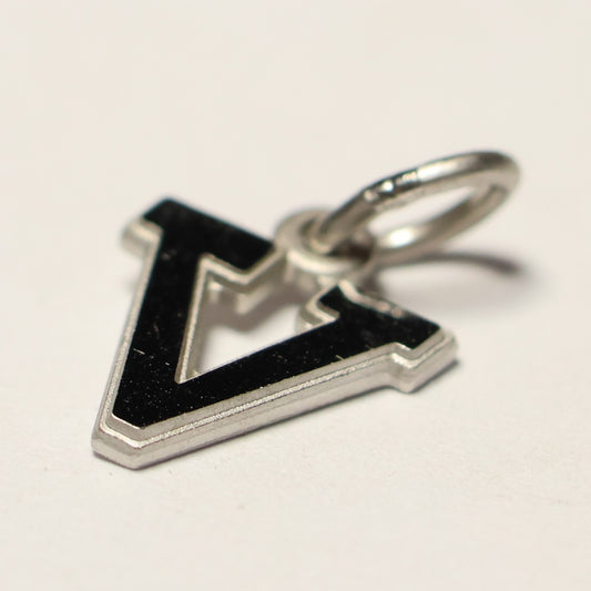 Tresor zilveren hanger letter V