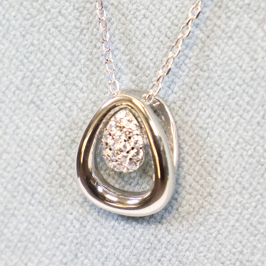 Naiomy zilveren ketting met hanger N5D52