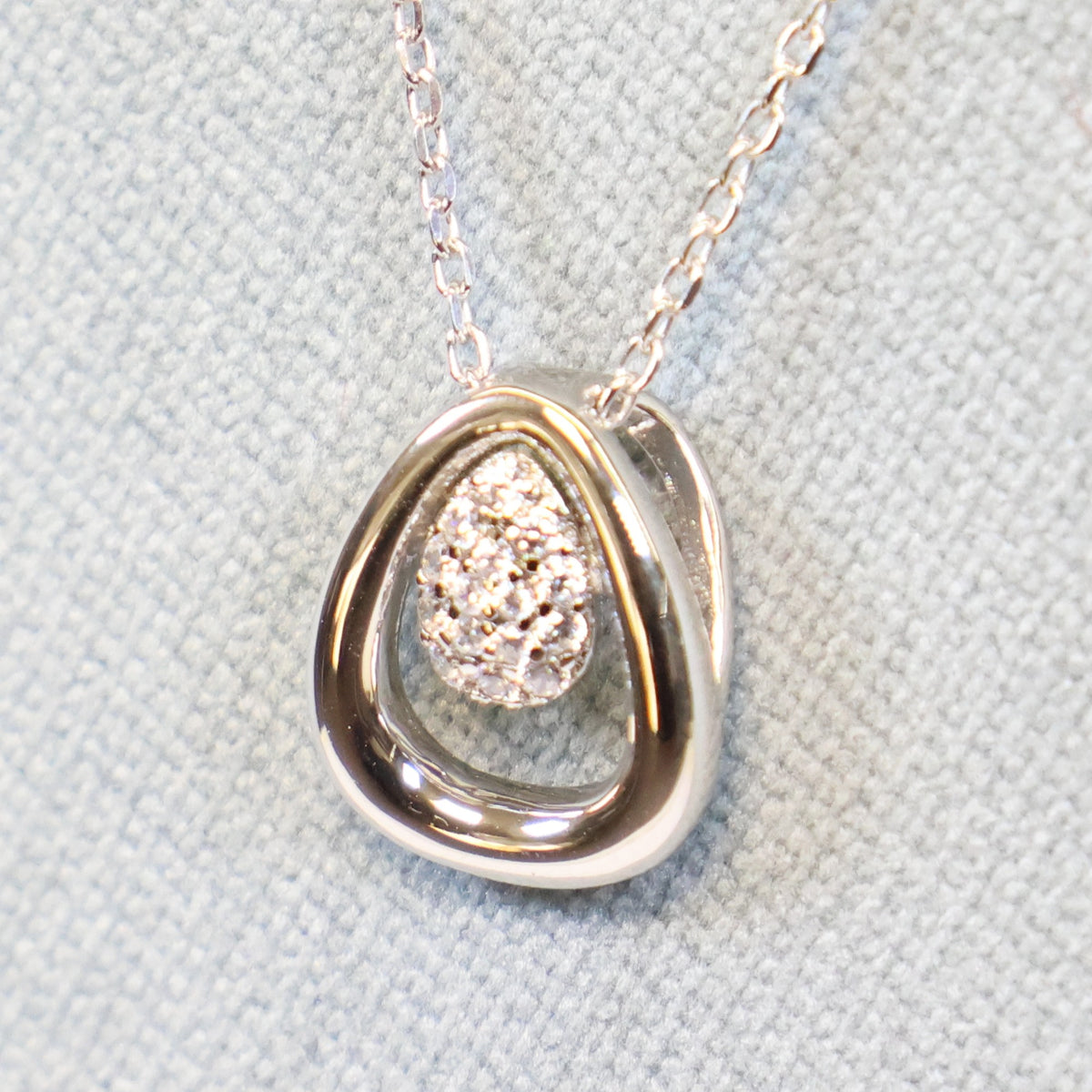 Naiomy zilveren ketting met hanger N5D52