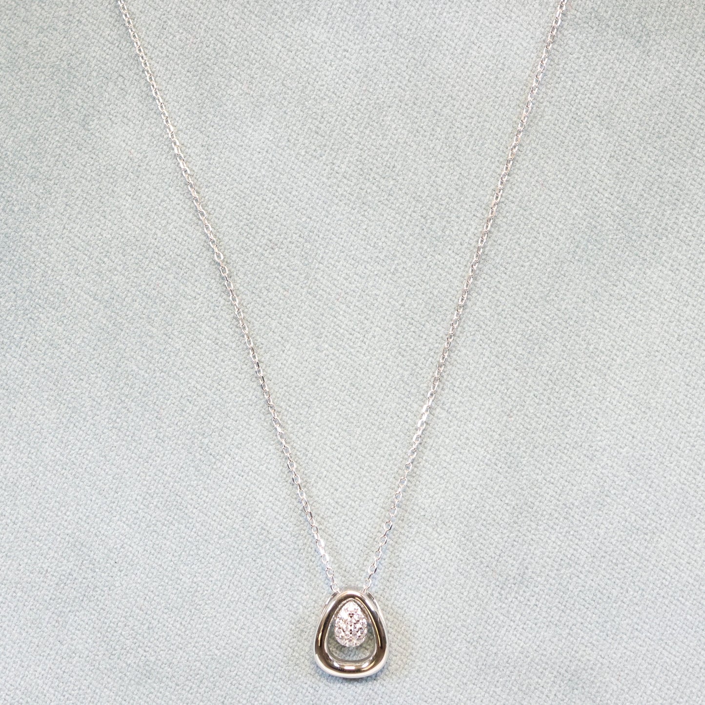 Naiomy zilveren ketting met hanger N5D52