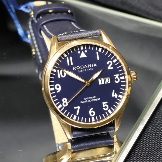 Rodania Locarno pilot heren horloge R16025