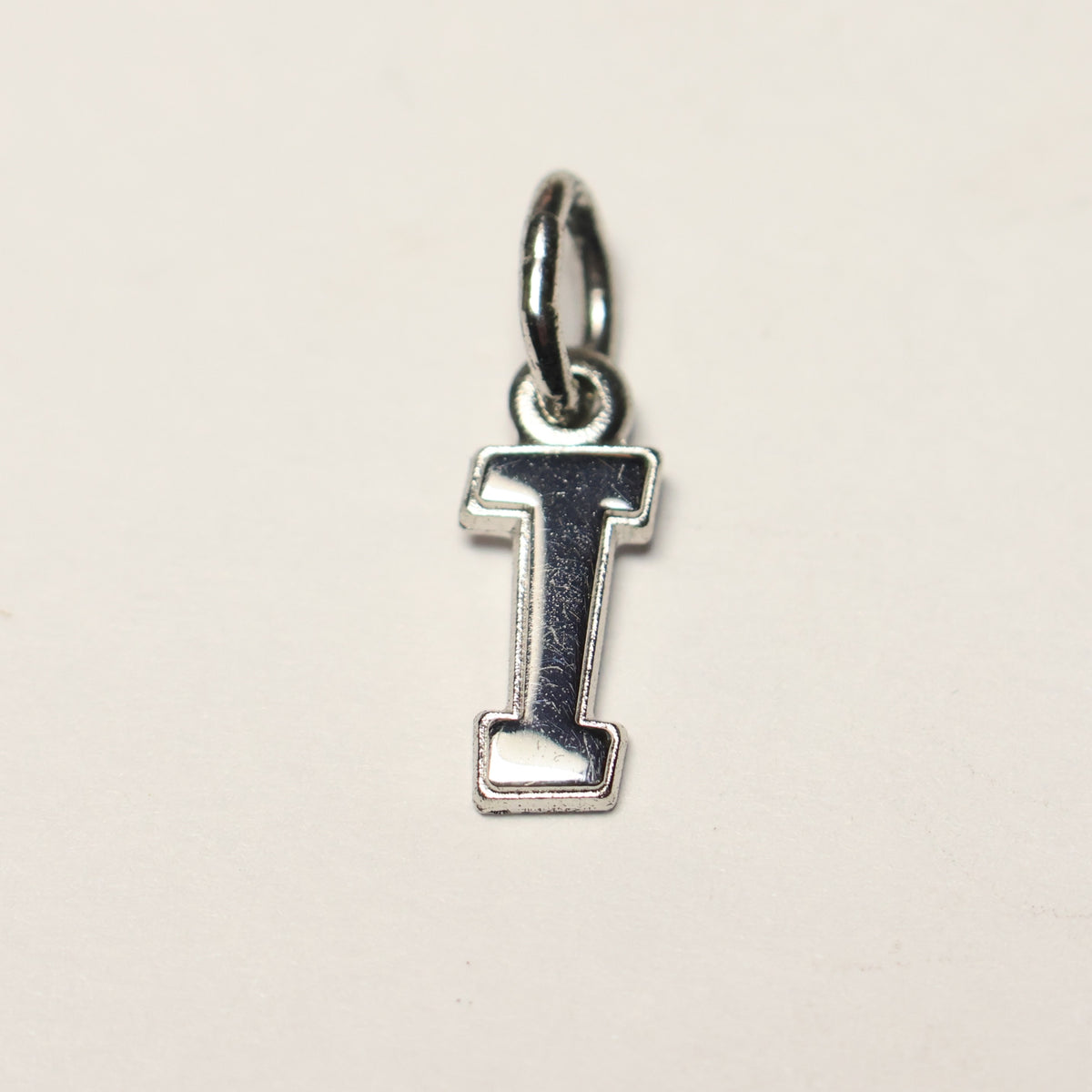 Tresor zilveren hanger letter I