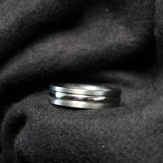 Outlet Stalen ring 846441 maat: 62