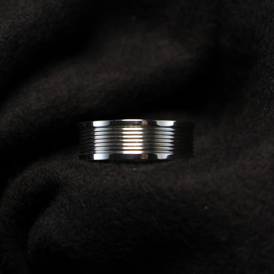 Outlet Roestvrij stalen ring 297762 maat: 61