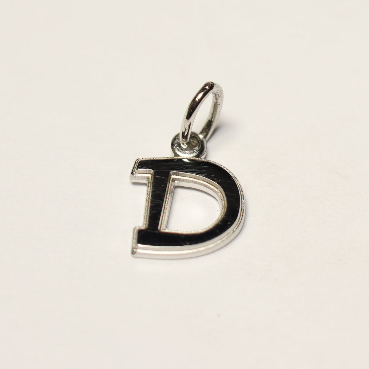 Tresor zilveren hanger letter D